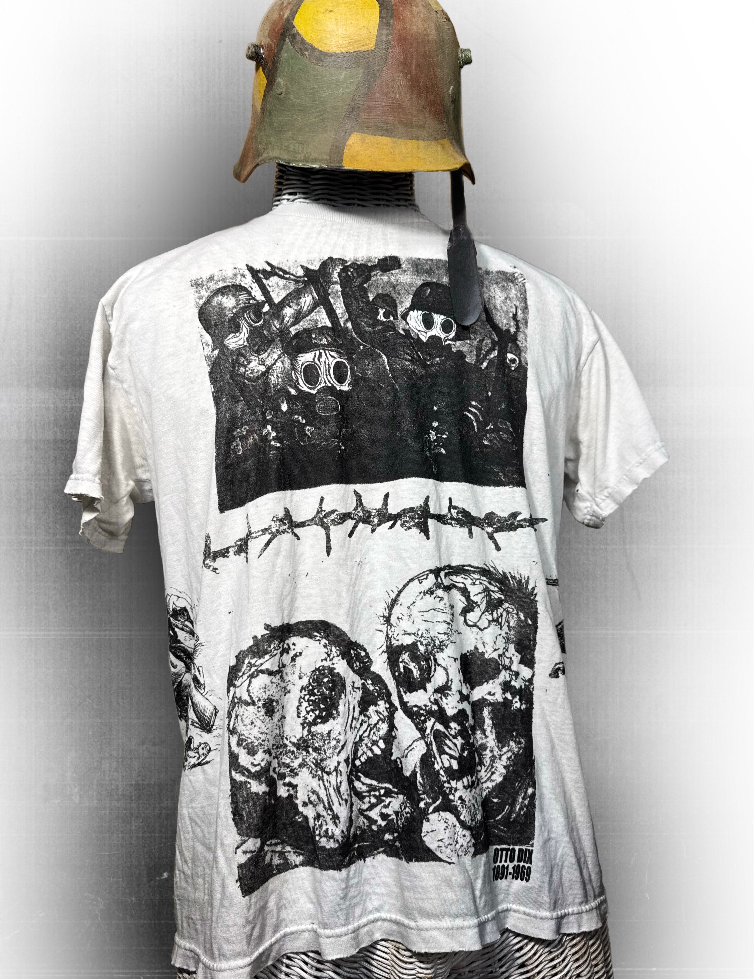 Otto Dix DER KRIEG on White Vintage or New Heavy Cotton