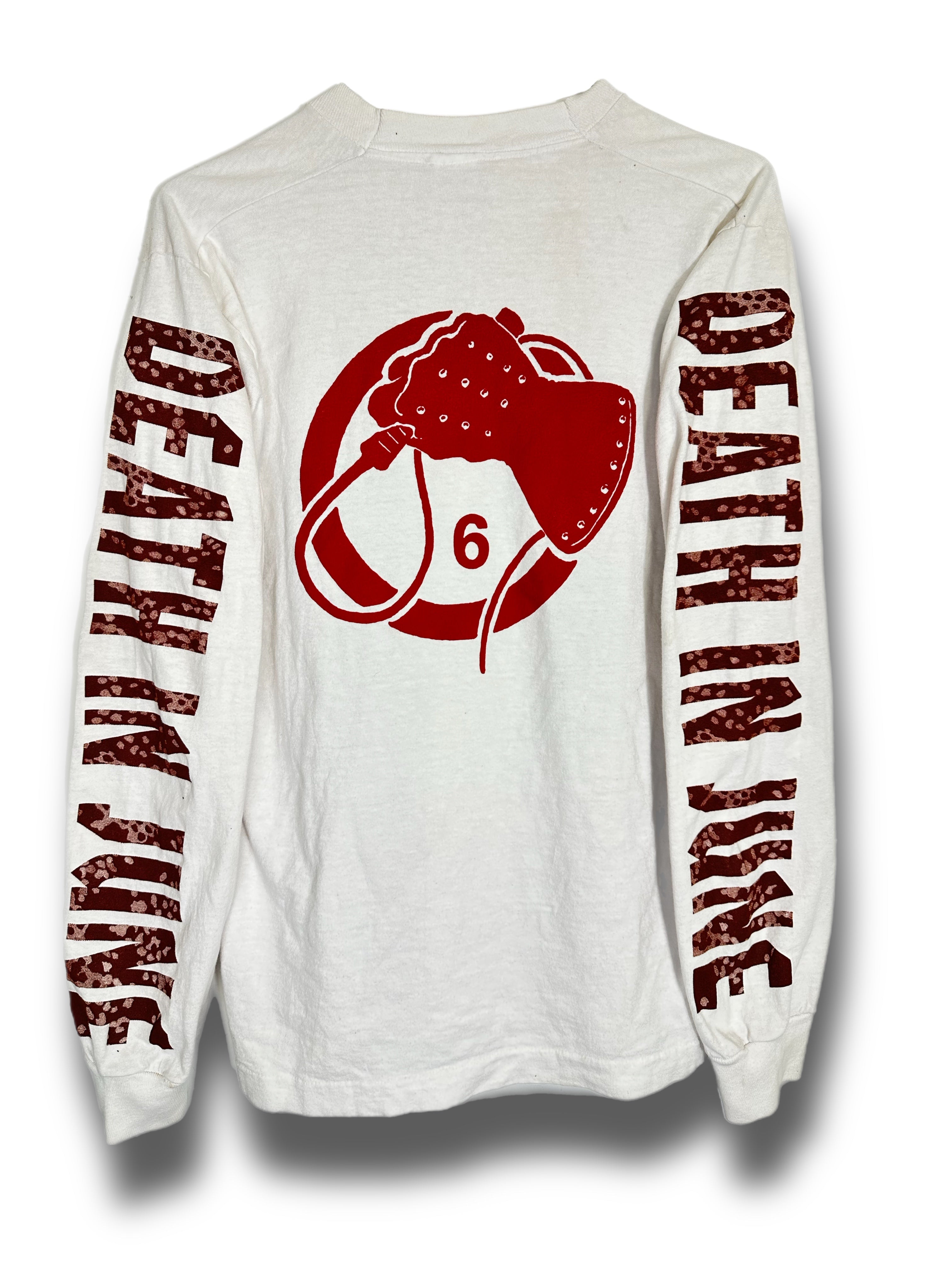 DI6 Longsleeve Print on White Vintage